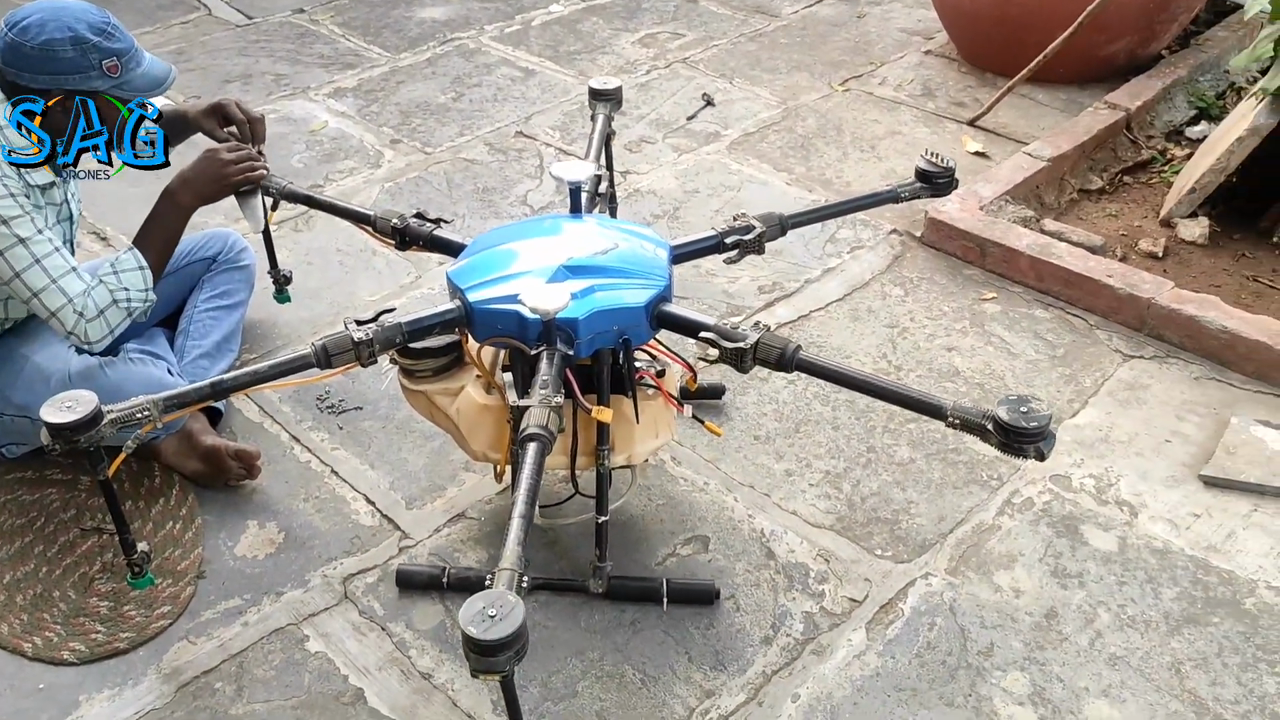 10 Liters Agriculture Drone Repair and Servicing - Sag Drones - Eft E610s - Dronesunny