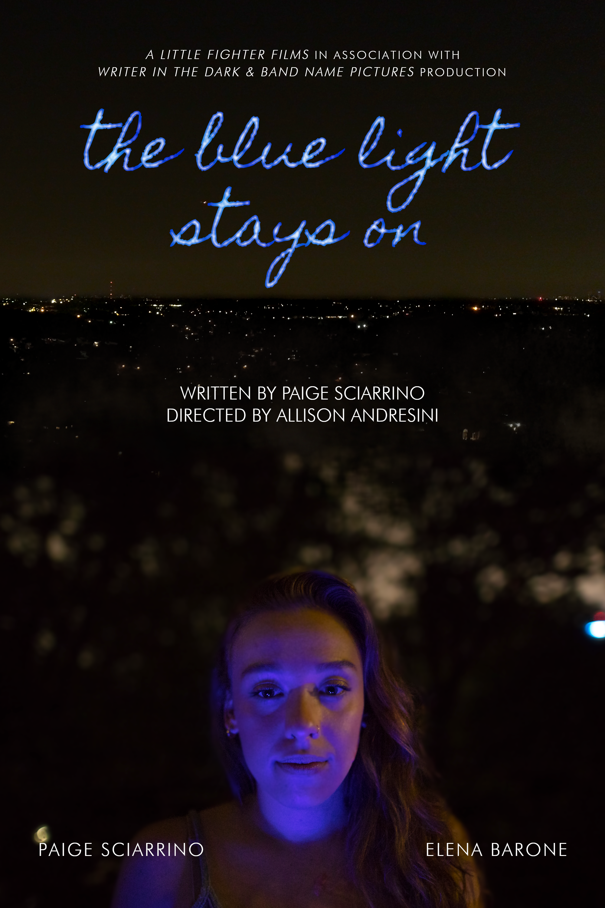 The Blue Light Stays On
