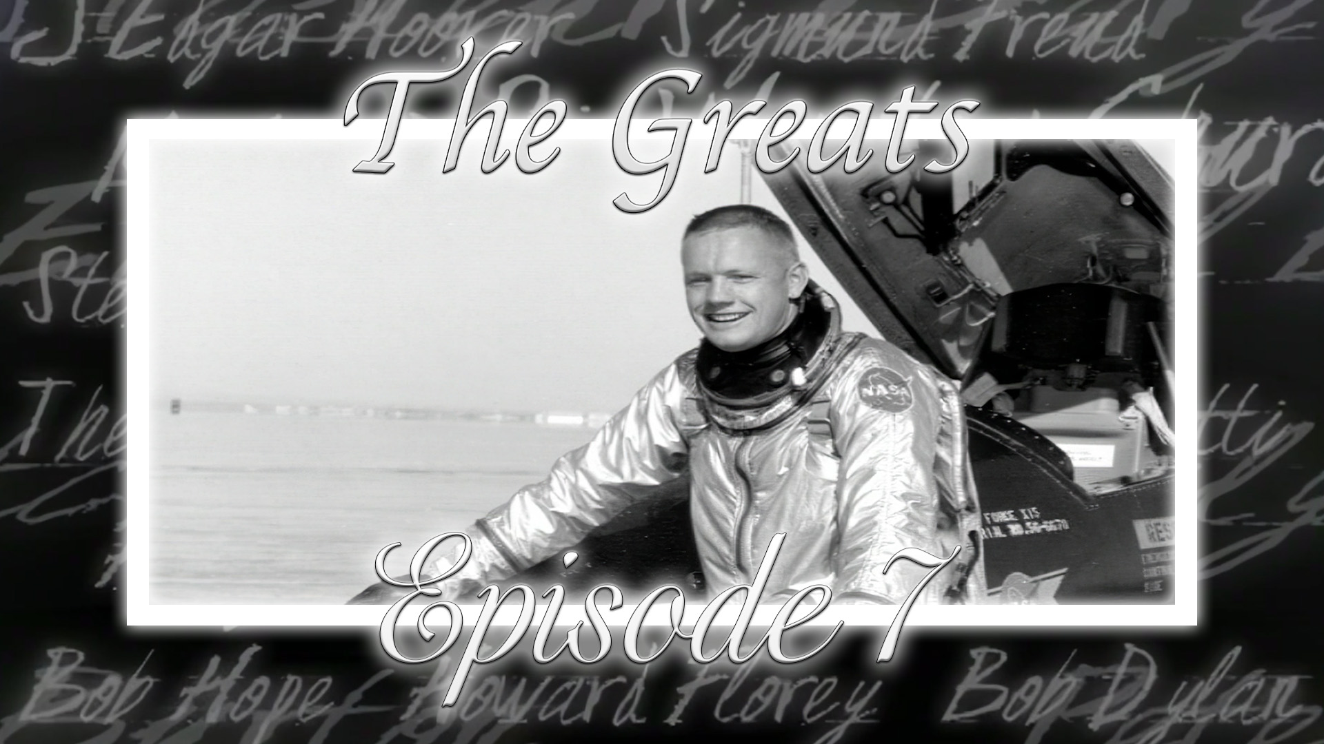 Ep 7 - Neil Armstrong, Anita Roddick, Charlie Chaplin, Vivienne Westwood, Abdul Nasser