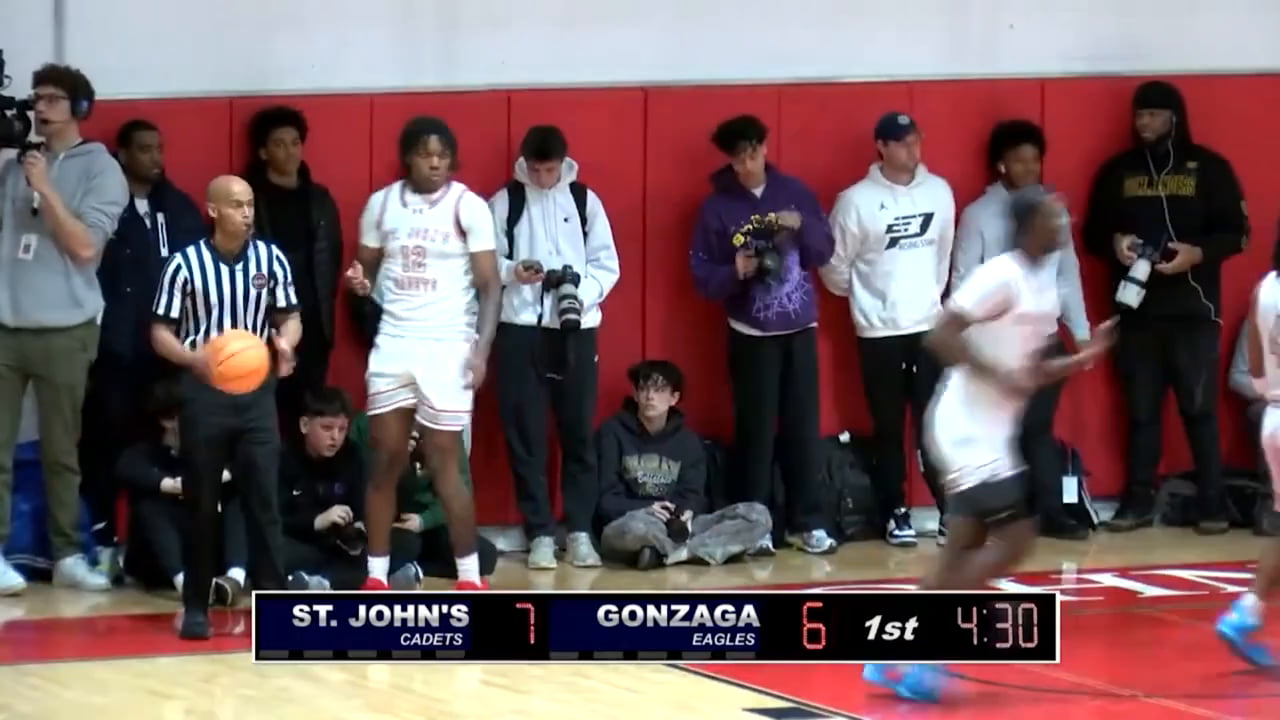 WCAC High School Basketball - 1st Amendment Sports — S1E5: Gonzaga vs St. Johns - WCAC 2025 Boys Basketball Jan 24