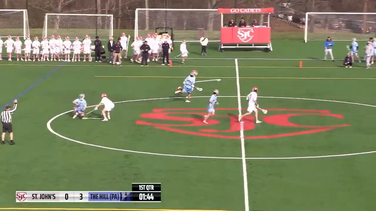 St. John's vs The Hill School - 2026 WCAC Boys Lacrosse