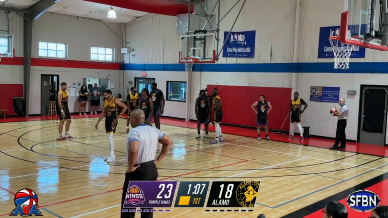 Alamo City All Stars vs Texas Purple Kings 11/22/25 ABA