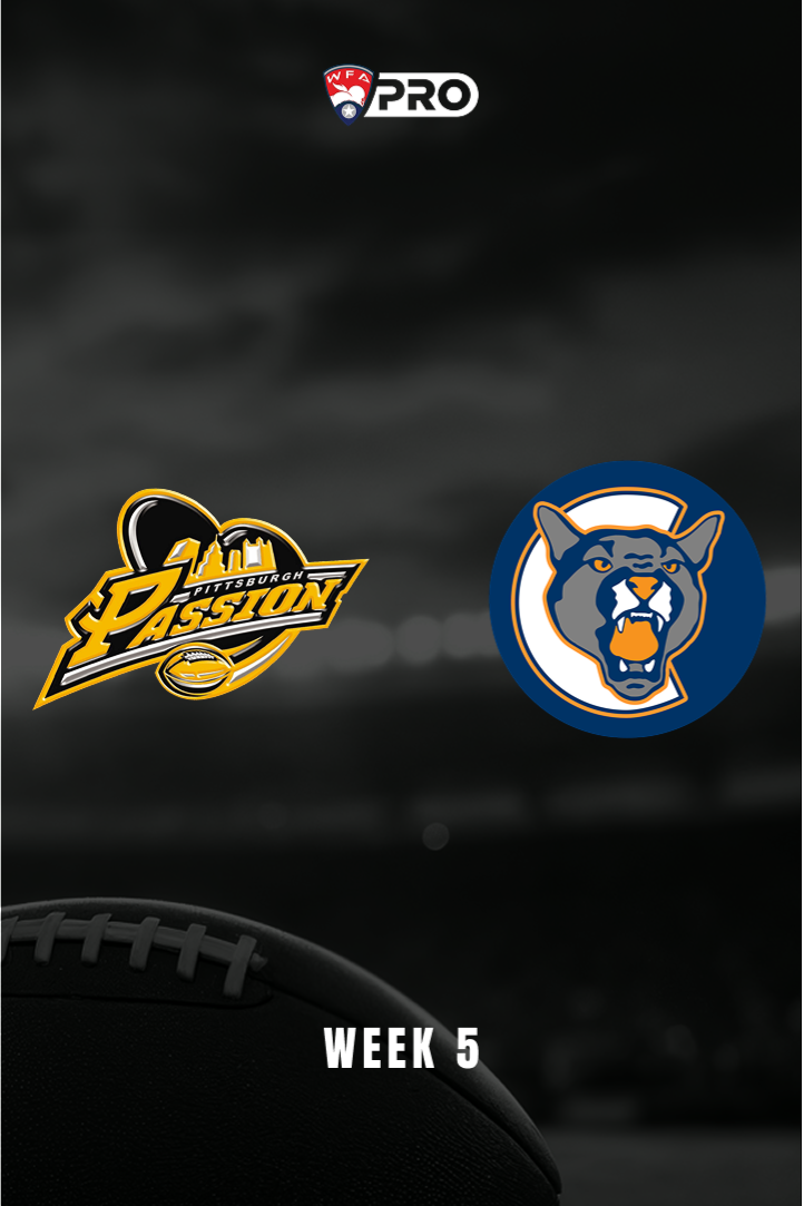Cincinnati Cougars vs. Pittsburgh Passion | WFA Pro | May 23, 2026