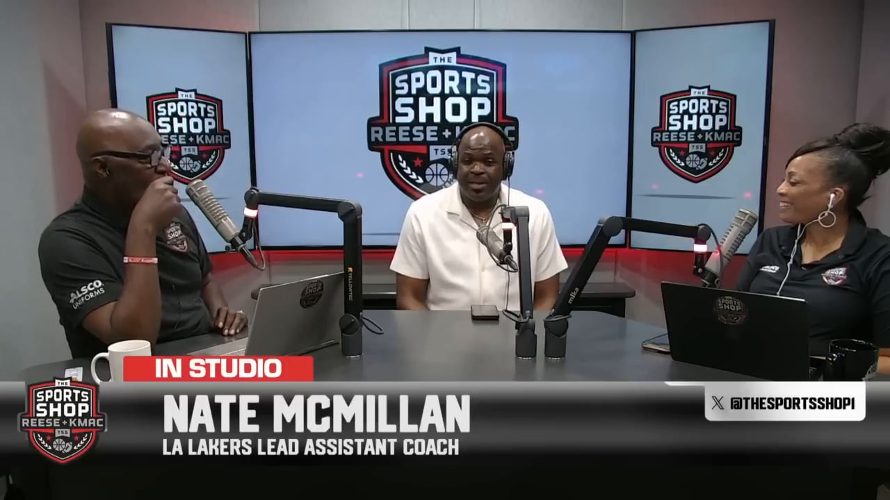 The Sports Shop — The Sports Shop - Los Angeles Lakers Coach Nate McMillan
