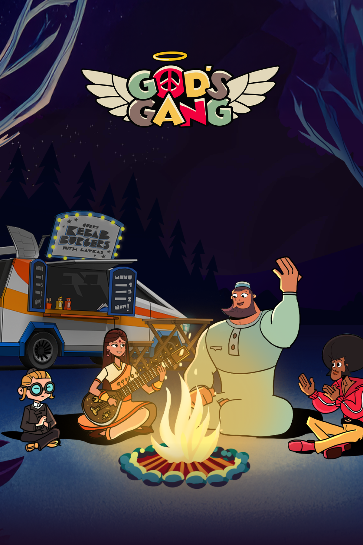 God's Gang — S1E5: Episode 5 - Mystery Ally in the Flames
