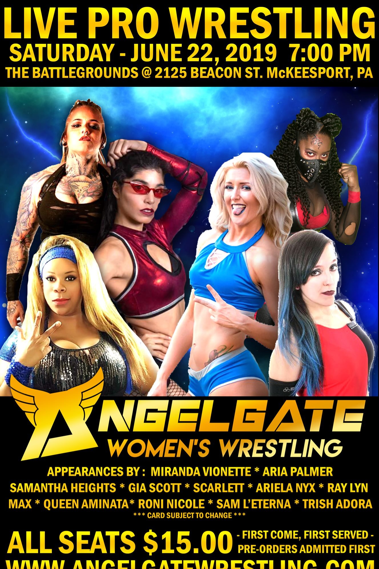 Angel Gate - Women's Professional Wrestling
