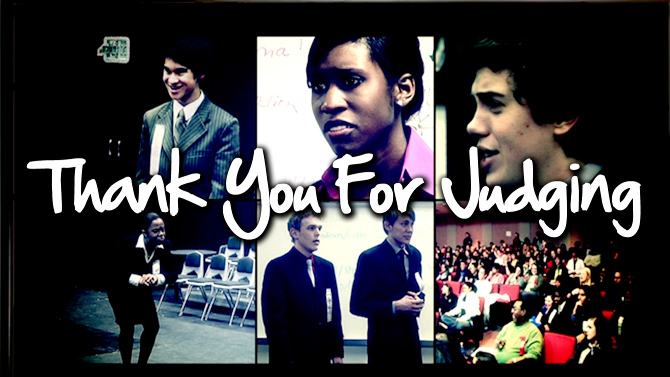 Thank You For Judging