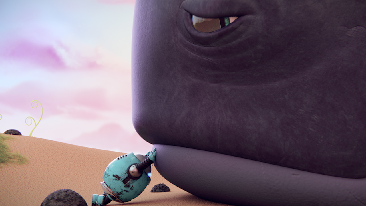 Robot and the Whale
