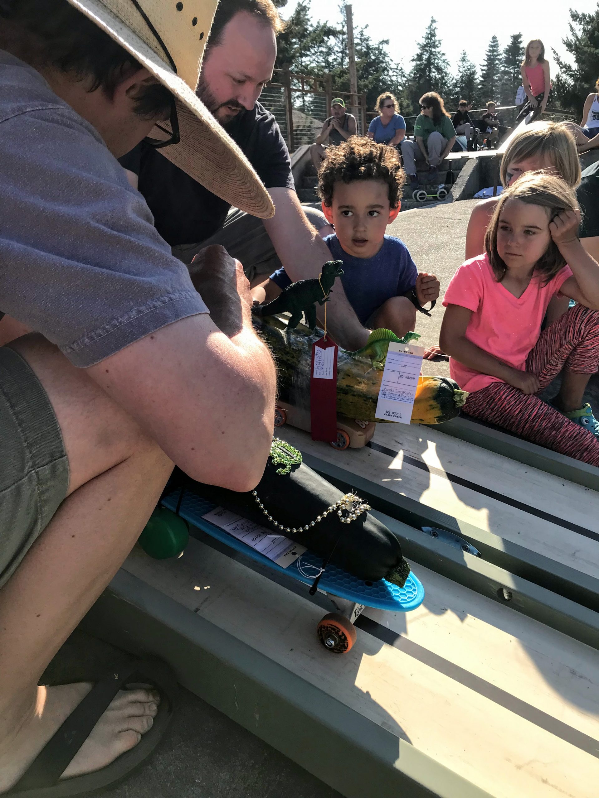 The Zucchini 500: Crossing the Line